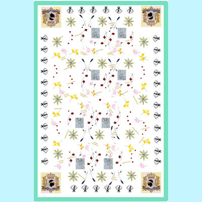 Corsica Chiffon Scarf